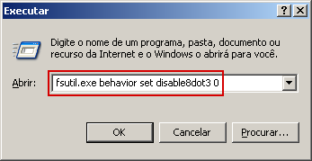 Janela Executar