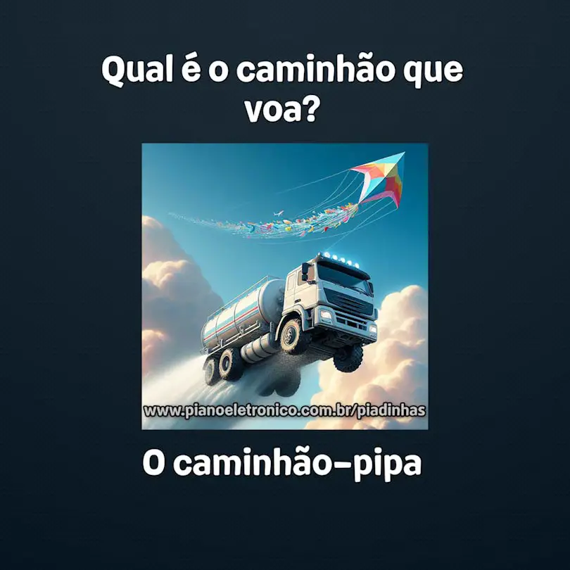 Qual é o caminhão que voa?

O caminhão-pipa