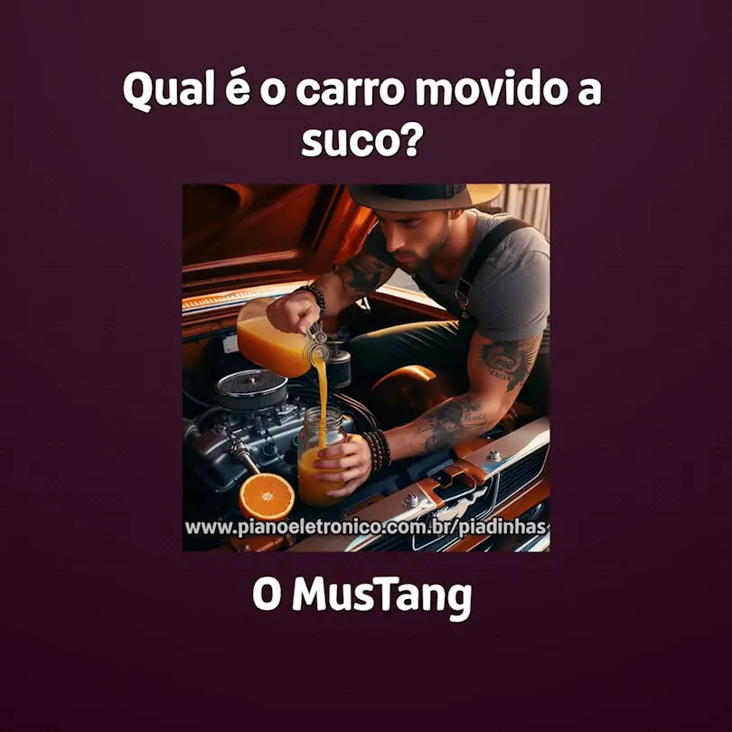 Qual é o carro movido a suco?

O MusTang