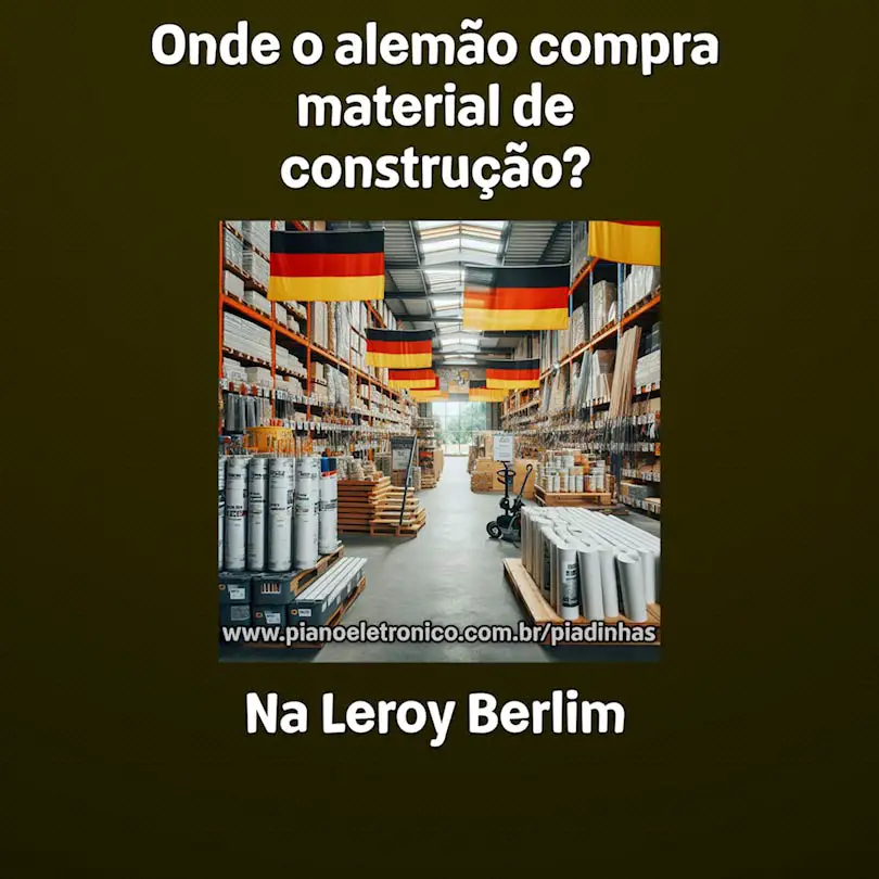Onde o alemão compra material de construção?

Na Leroy Berlim