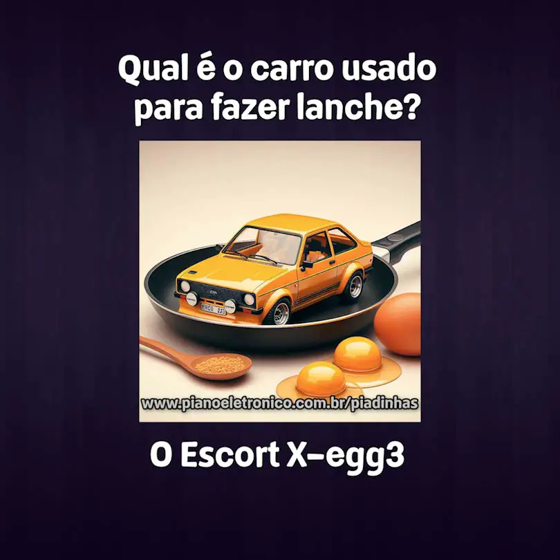 Qual é o carro usado para fazer lanche?

O Escort X-egg3