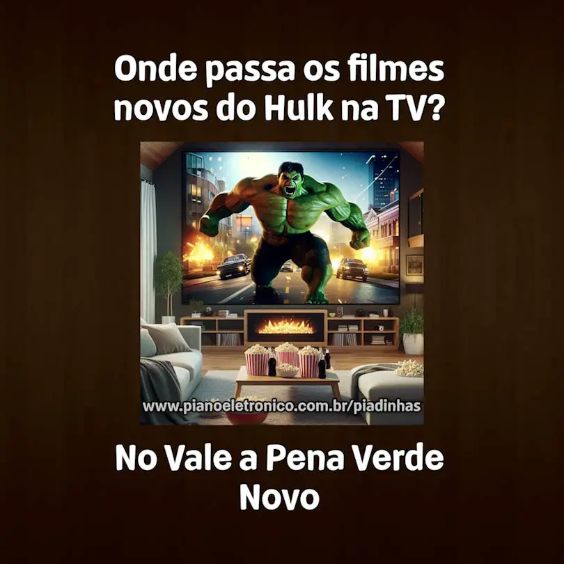 Onde passa os filmes novos do Hulk na TV?

No Vale a Pena Verde Novo