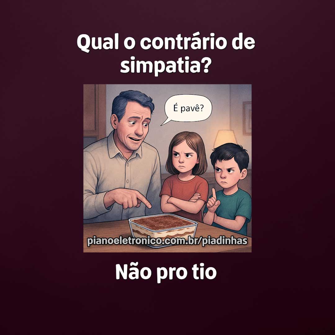 Qual o contrário de simpatia?

Não pro tio
